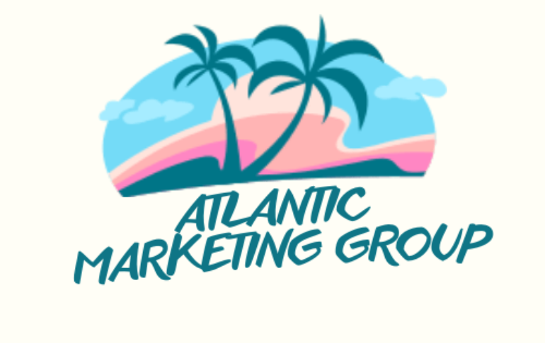 ATLANTIC-MARKETING logo Design 2